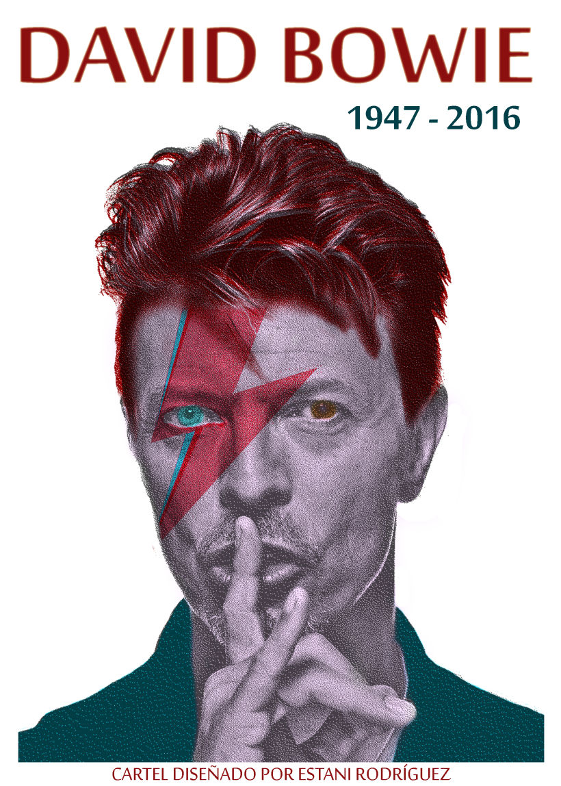 Ilustraciones tributo a David Bowie 0