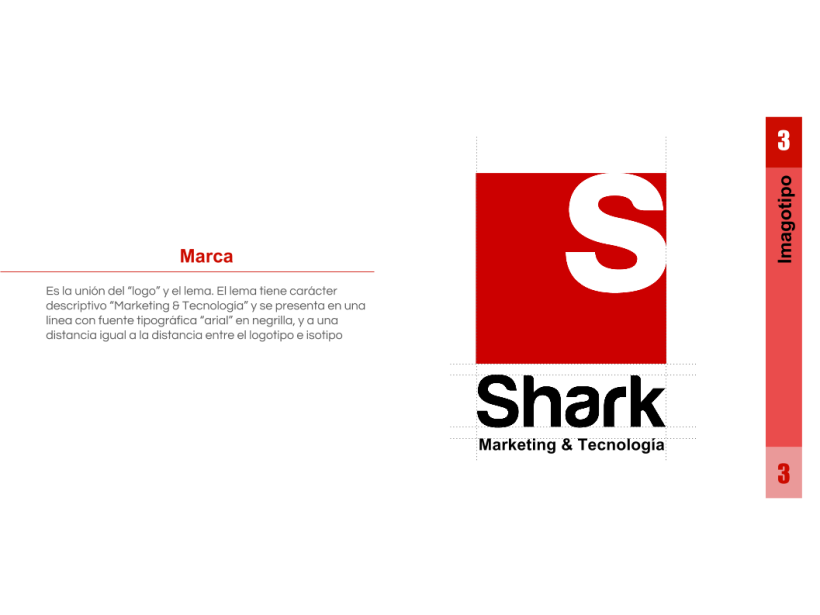Imagotipo/Isologo Agencia Shark (Proceso creativo) 7