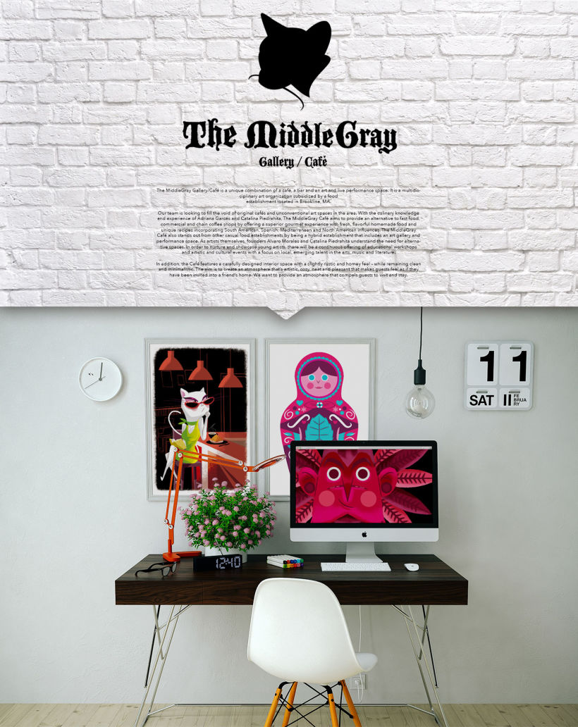 THE MIDDLE GRAY / GALLERY - CAFÉ 0