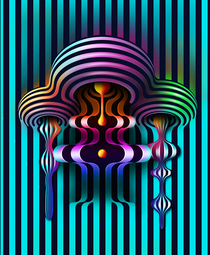 Jellyfish, commissioned by Adobe 2