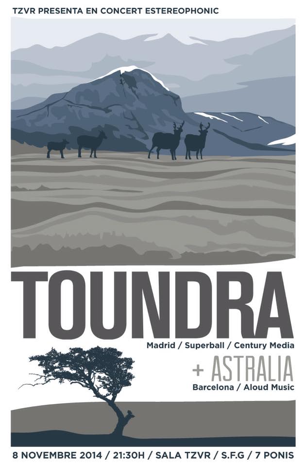 Cartel TOUNDRA + ASTRALIA -1