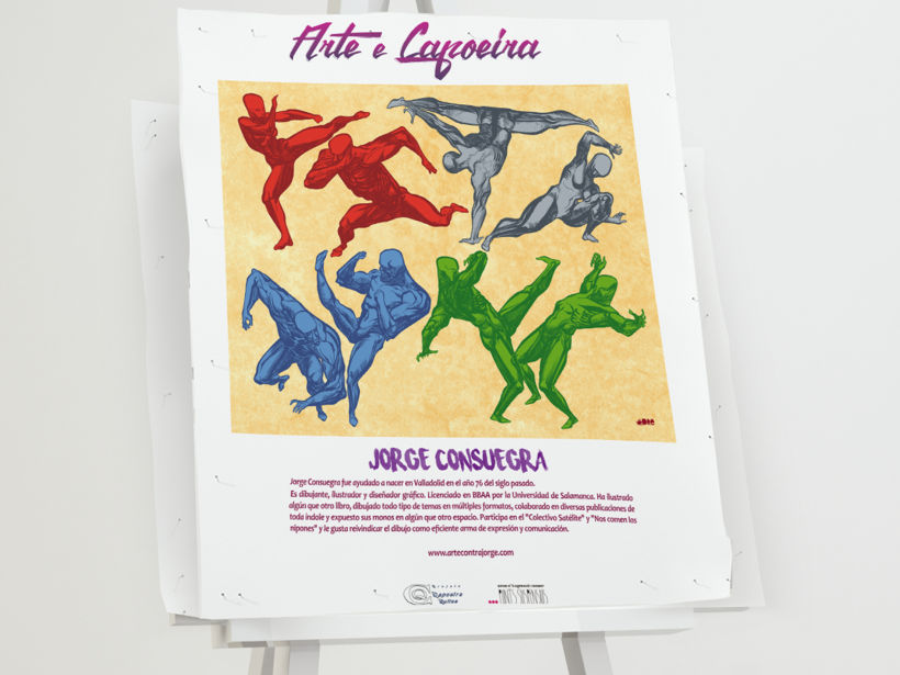 Evento artístico-cultural "Arte e Capoeira". 2