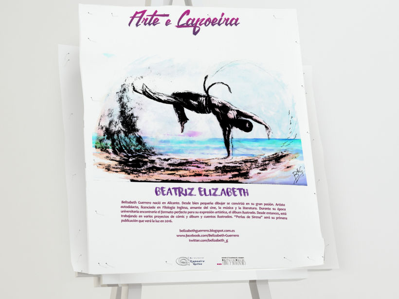 Evento artístico-cultural "Arte e Capoeira". 5