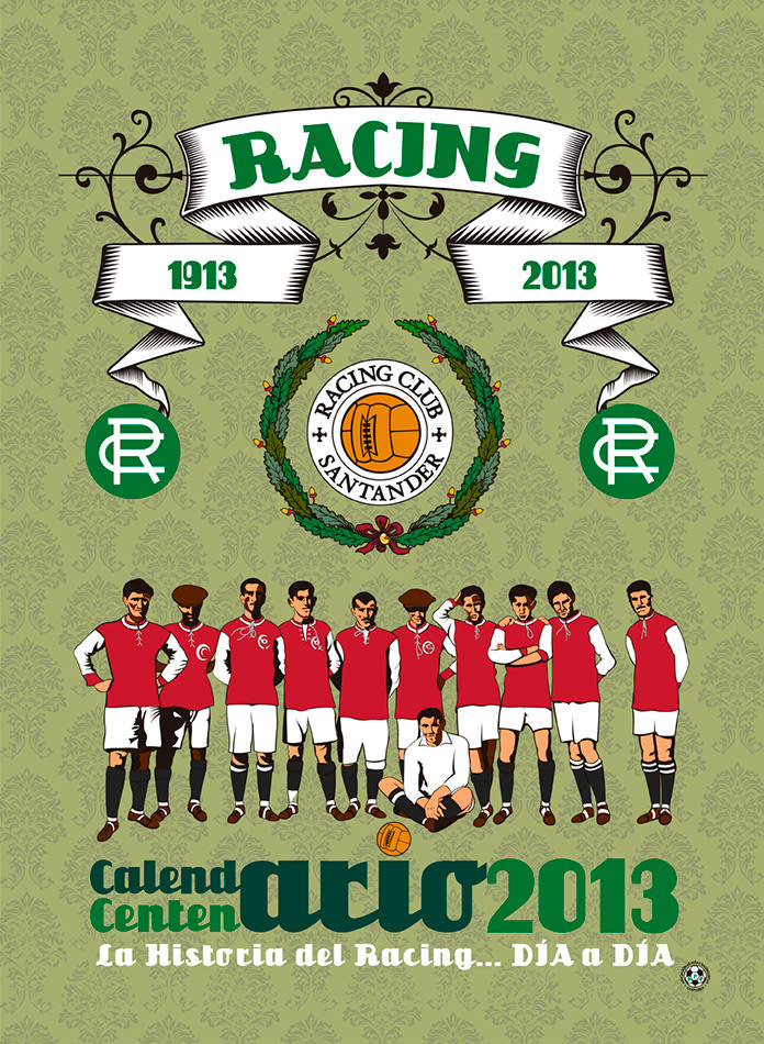 Calendario CENTENARIO REAL RACING CLUB / 1913-2013 -1