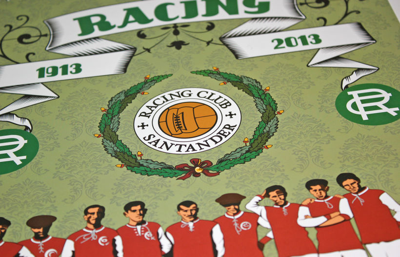 Calendario CENTENARIO REAL RACING CLUB / 1913-2013 2