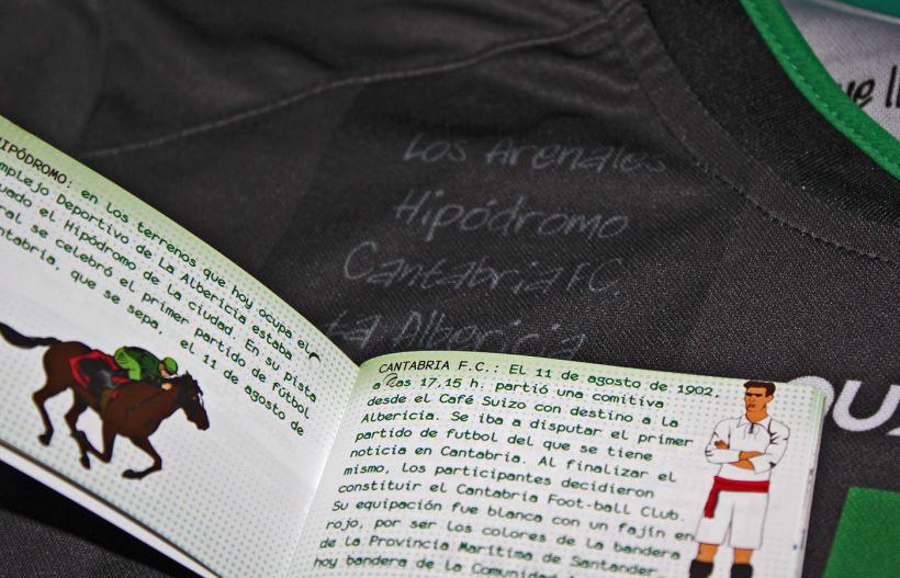 Librillo-Etiqueta para la camiseta del Centenario de Real Racing Club 5