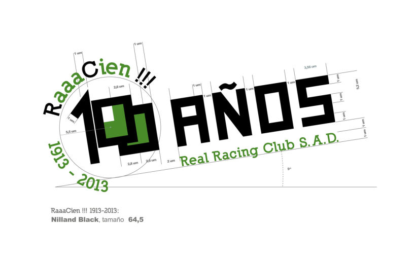 Propuesta de logotipo. Centenario Real Racing Club 1913-2013 1