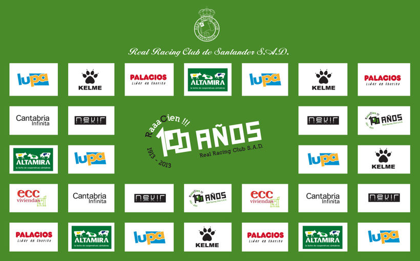 Propuesta de logotipo. Centenario Real Racing Club 1913-2013 5