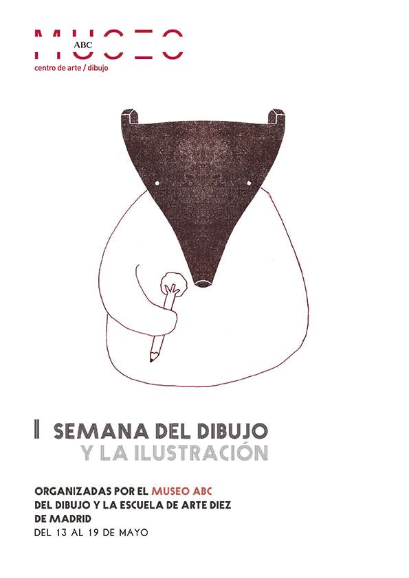 II SEMANA DEL DIBUJO Y LA ILUSTRACIÓN  Museo ABC_Cartel 0