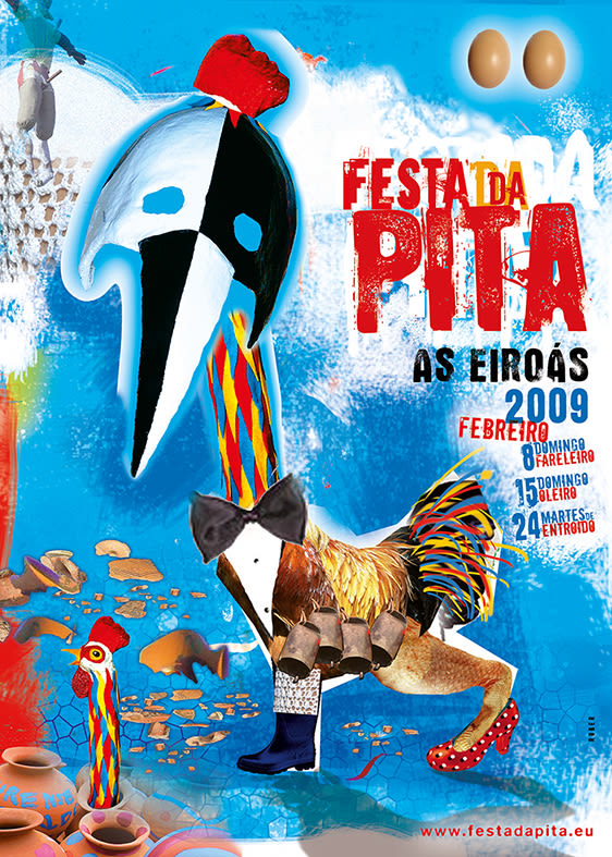 Festa da Pita 2009. As Eiroás, Ourense. (Cartel) 0