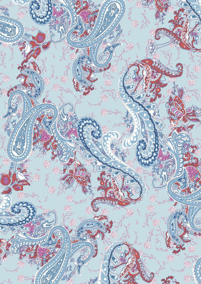 all over prints -paisley- 8