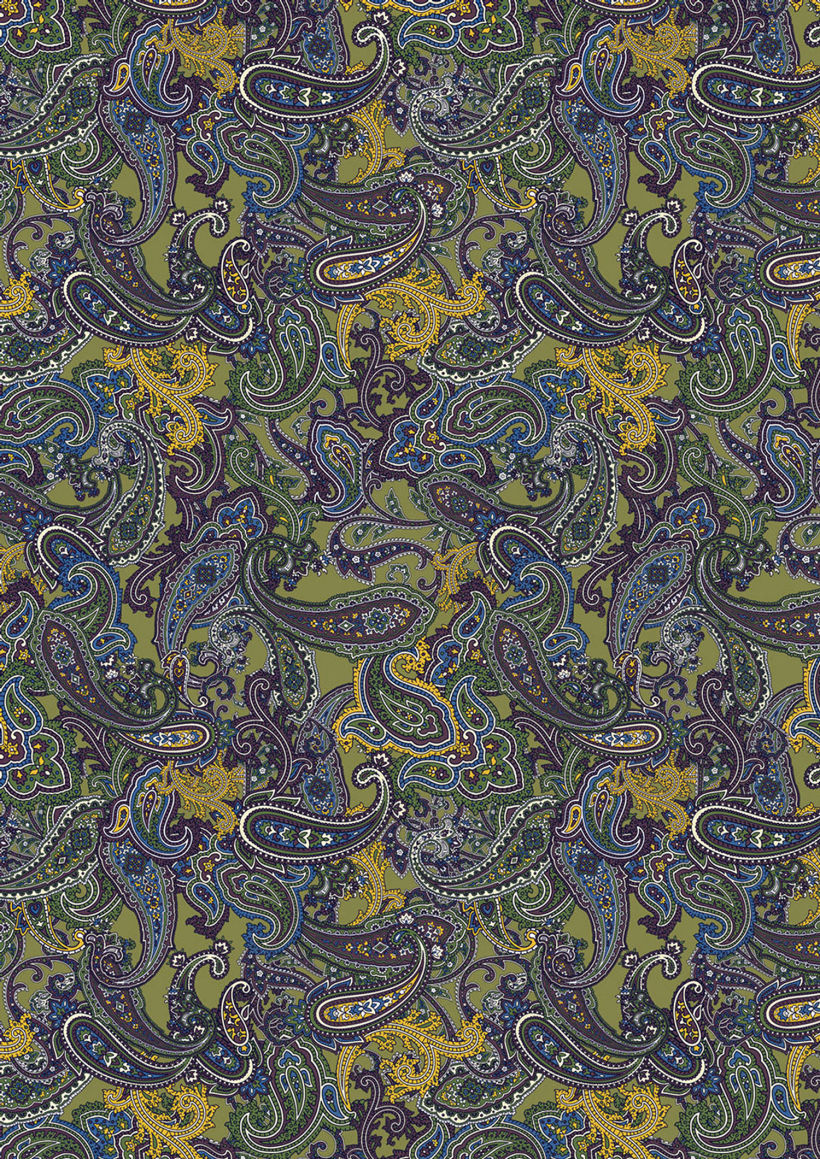 all over prints -paisley- 10