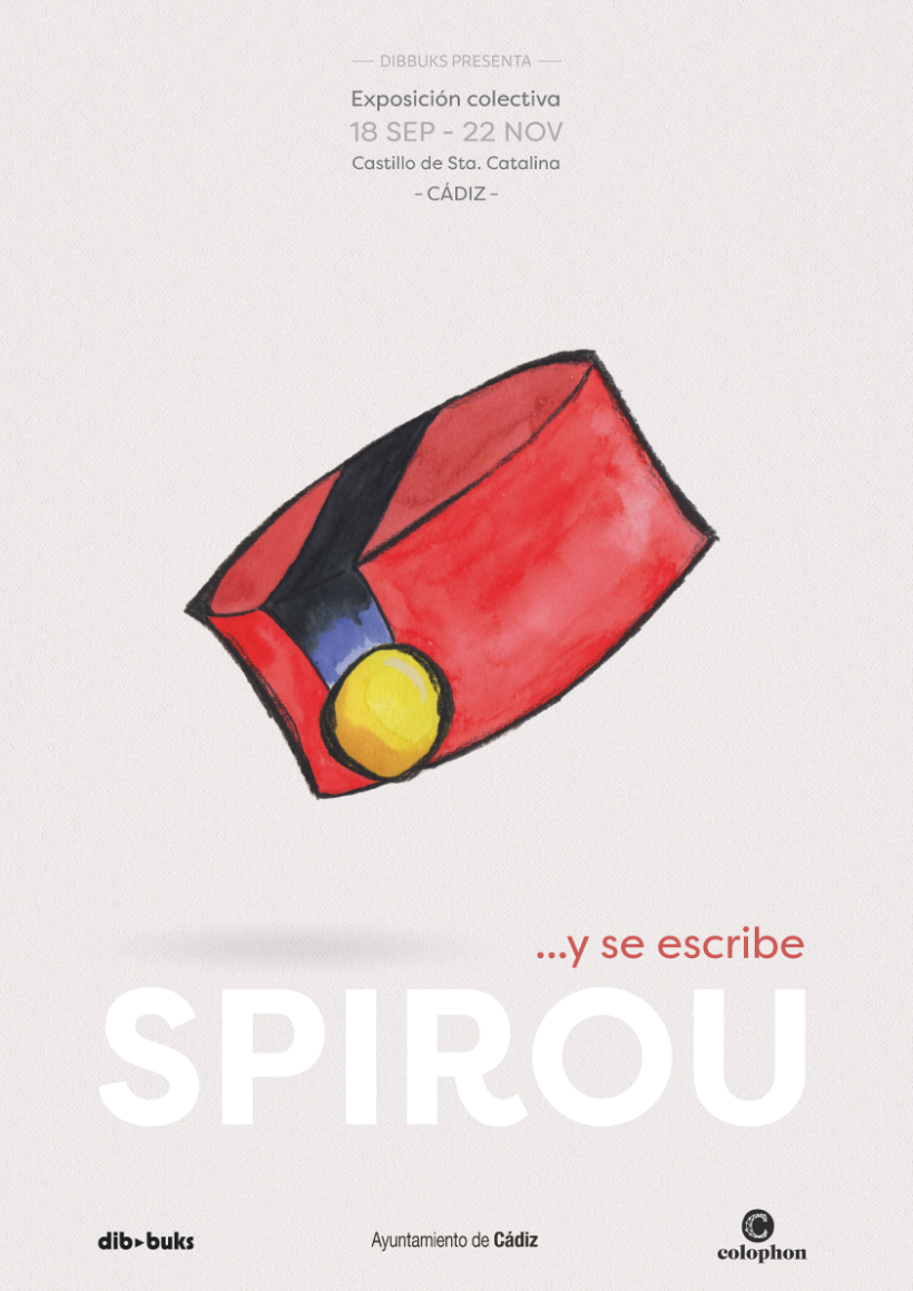 Exposición Colectiva …y se escribe SPIROU - Editorial Dibbuks España 0