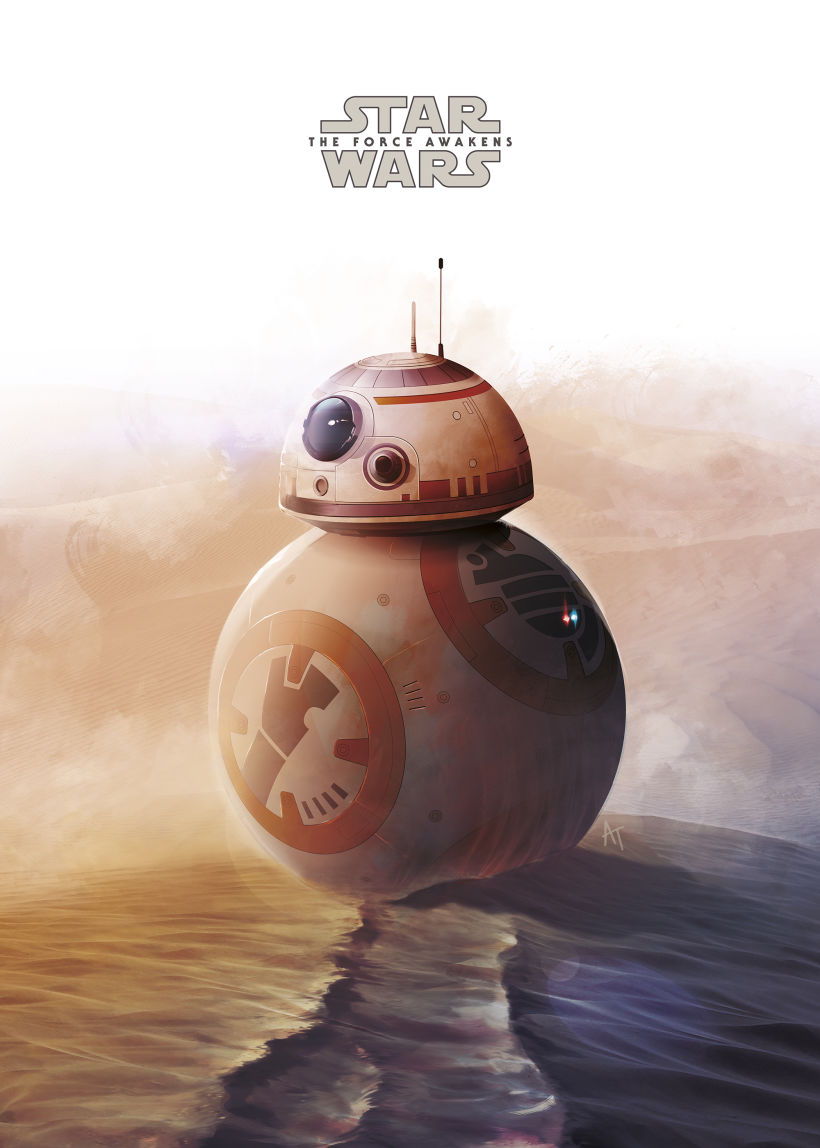 Poster alternativo para la exposición "Star Wars The Force Awakens Exhibit" en los Cines Curzon Mayfair en Londres 0