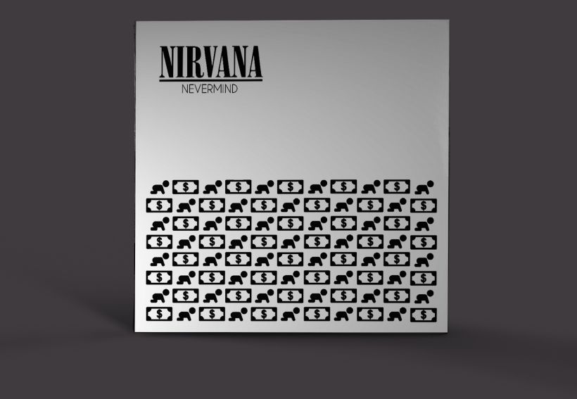 Propuesta carátula Nirvana "Nevermind" -1