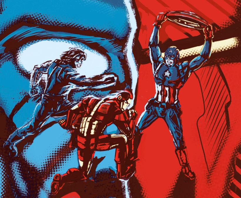 Captain America Civil War poster 2