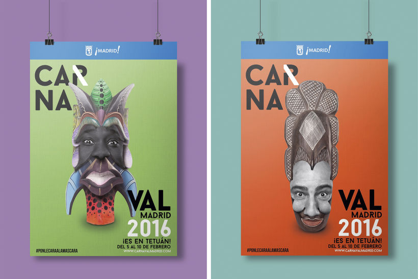 CARNAVAL 2016, Ayuntamiento de Madrid/ Diseño e imagen 0