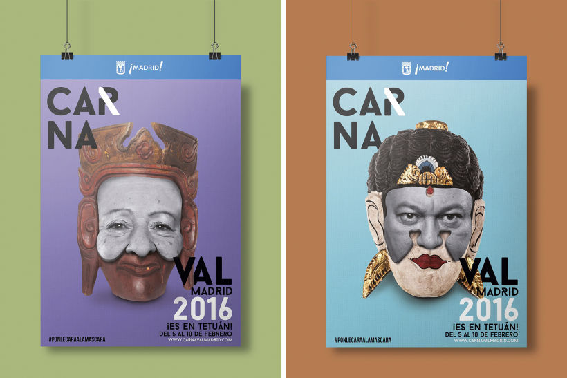 CARNAVAL 2016, Ayuntamiento de Madrid/ Diseño e imagen 1
