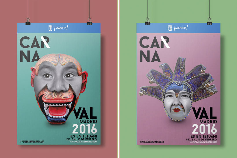 CARNAVAL 2016, Ayuntamiento de Madrid/ Diseño e imagen 2