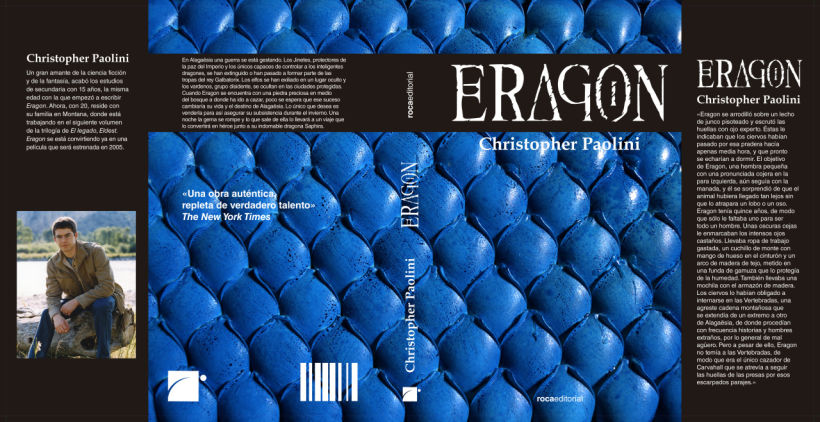 Eragon - Rediseño de cubierta 1