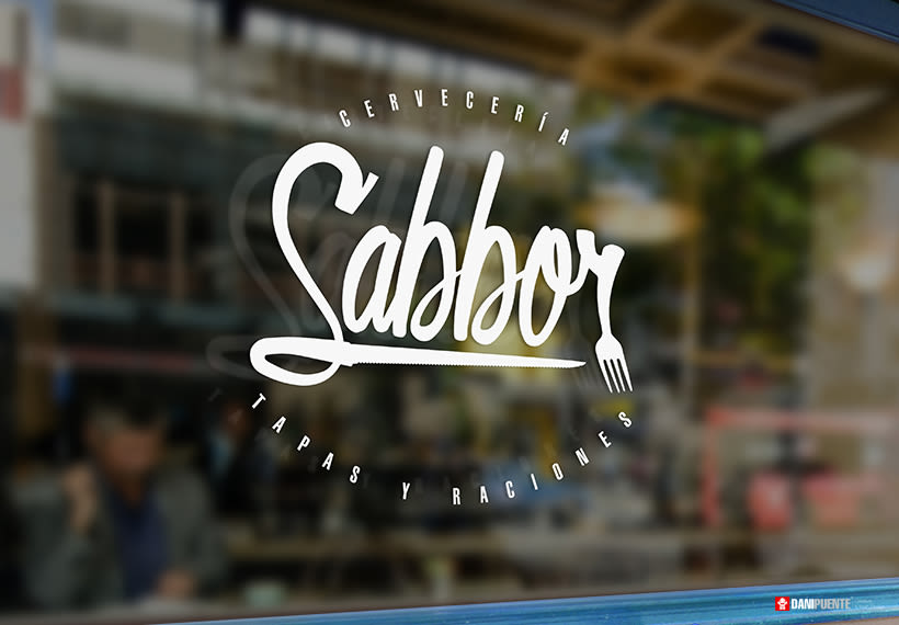 Marca "Sabbor" bar, cervecería de tapas y raciones. 4
