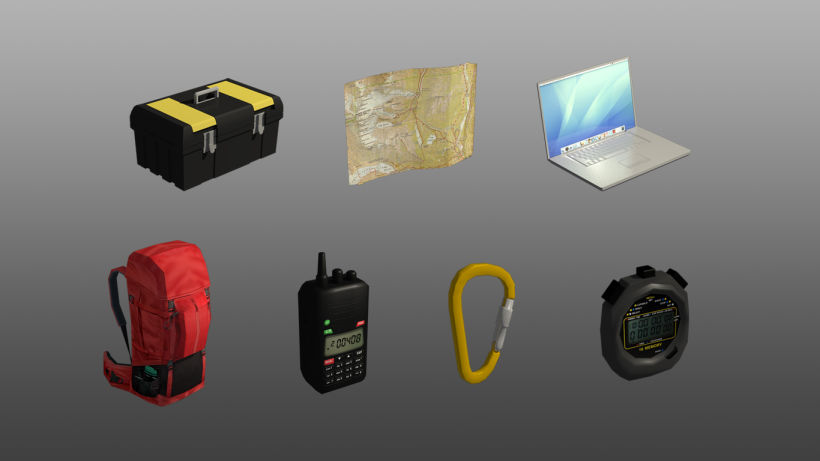 Rescatistas: lowpoly game assets 5