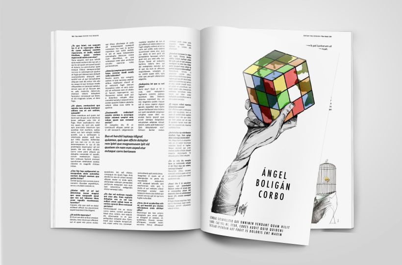 Diseño Editorial: Revista THE VOID 7