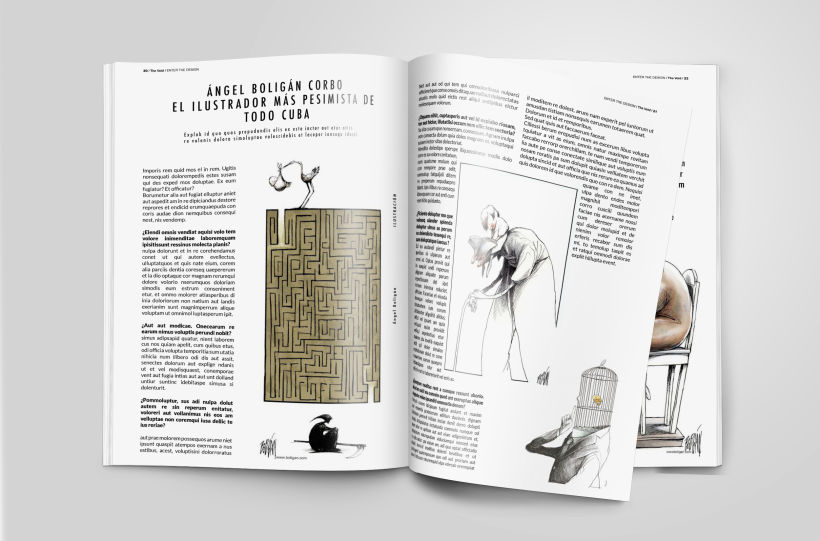 Diseño Editorial: Revista THE VOID 8