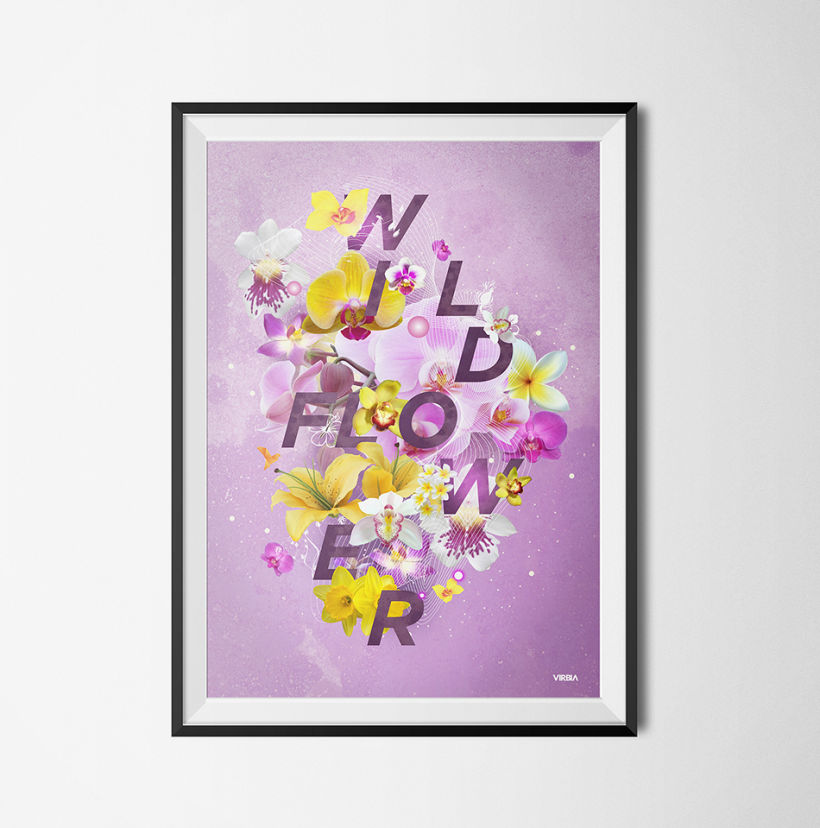 Wild Flower Poster 1