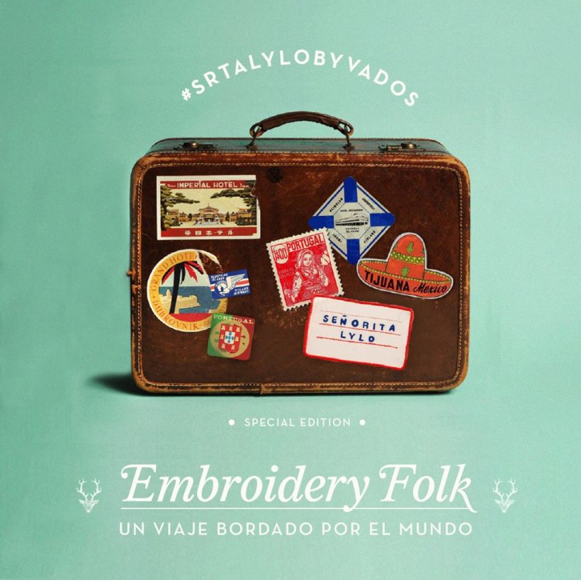 "Embroidery Folk" Un viaje bordado por el mundo. 1