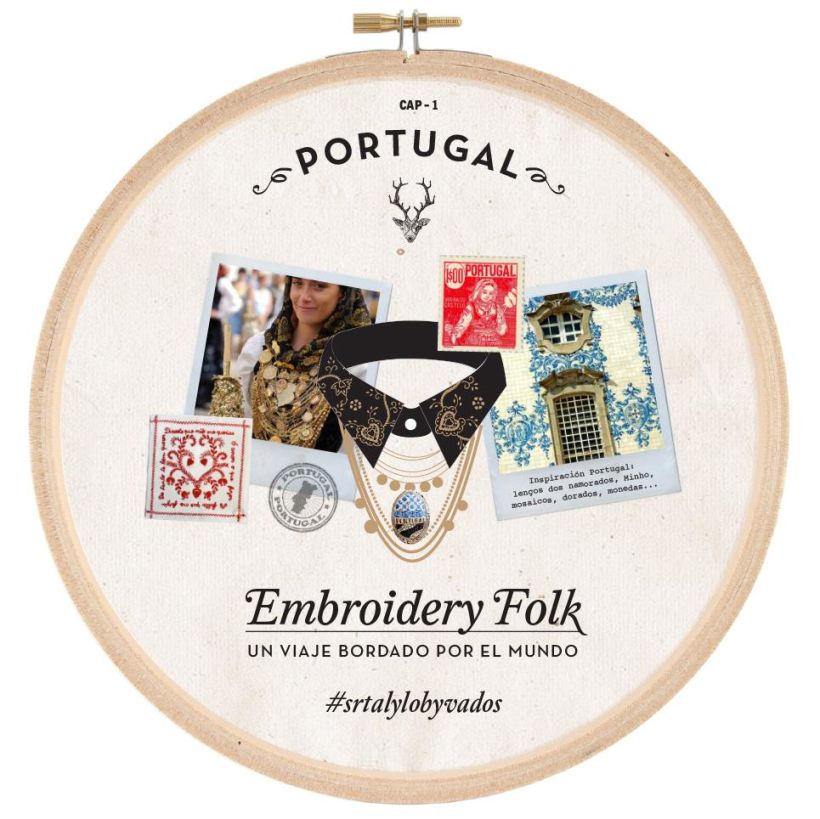 "Embroidery Folk" Un viaje bordado por el mundo. 3