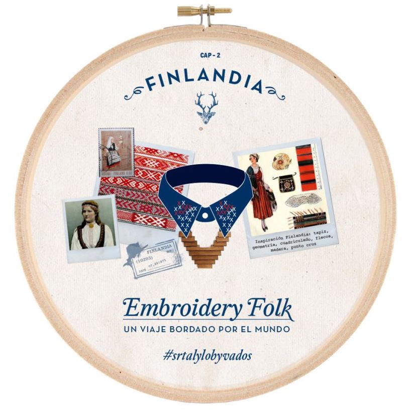 "Embroidery Folk" Un viaje bordado por el mundo. 5