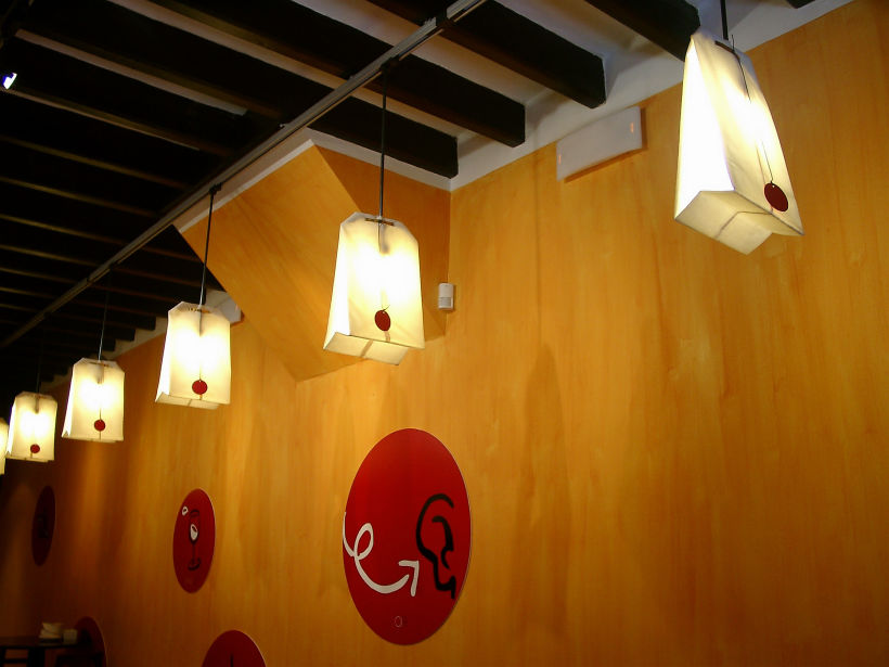 diseño de  luz para el restaurante MAKING TAPAS  palma de mallorca -1