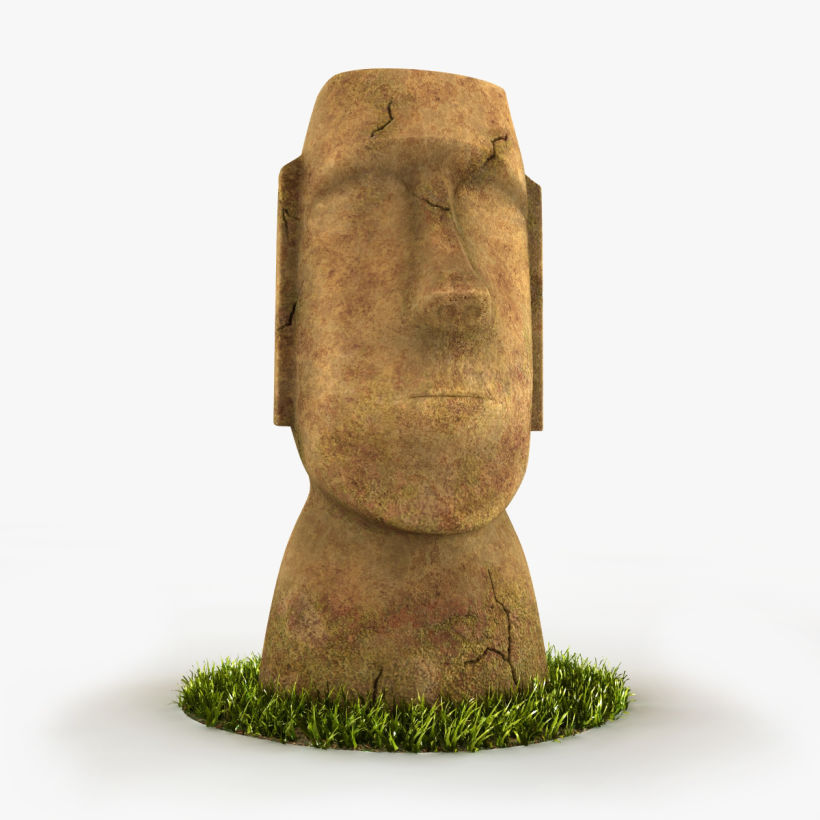 Moai 3D -1