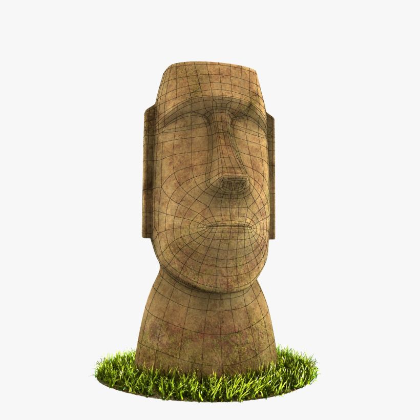 Moai 3D 1