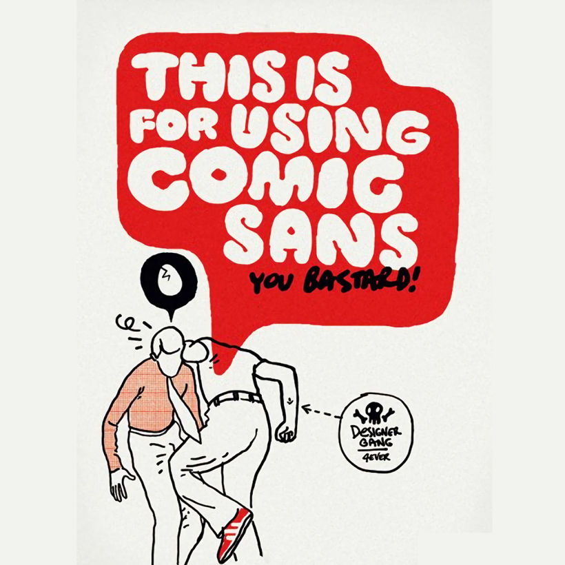 Una razón más para odiar la Comic Sans  0