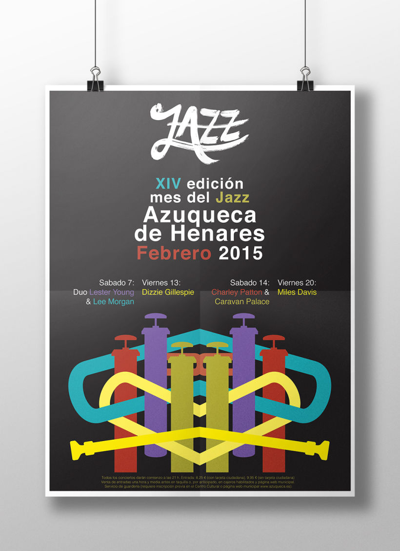 Cartel Jazz  Azuqueca 0