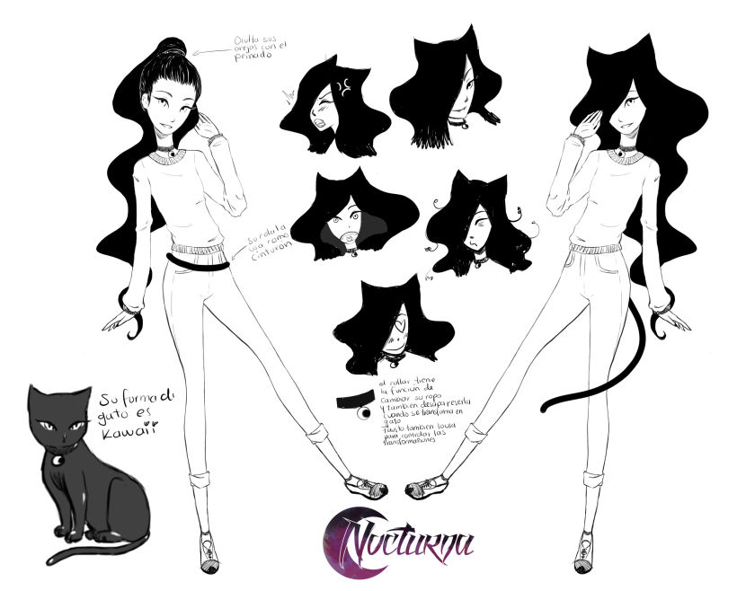 diseño de personajes "nocturna" -1