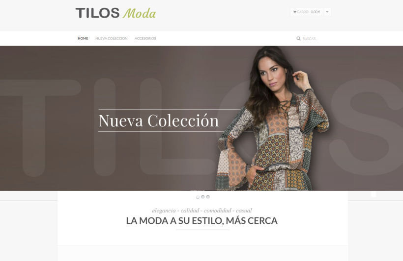 Diseño Web "Tilos Moda" -1