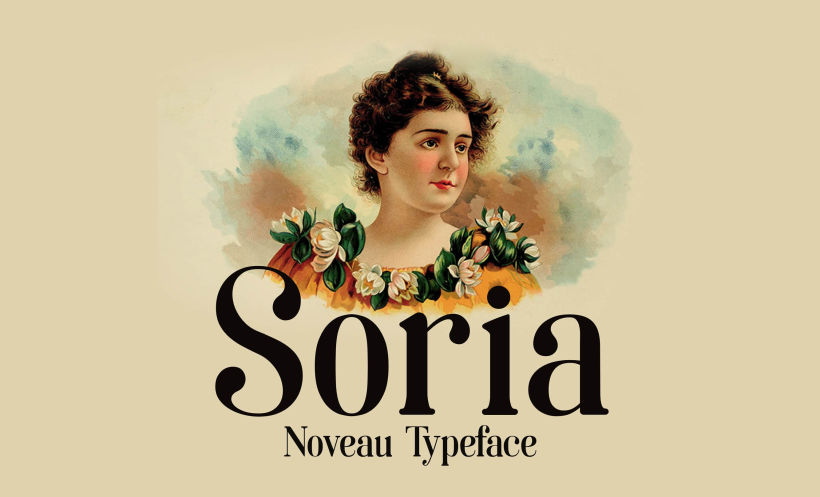 Soria- Free noveau typeface 0