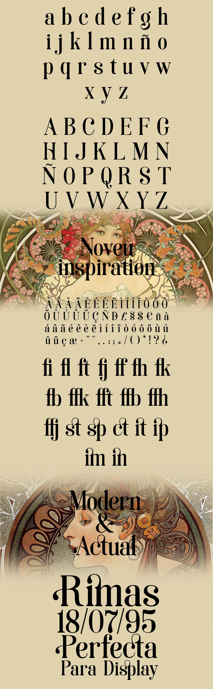 Soria- Free noveau typeface 1