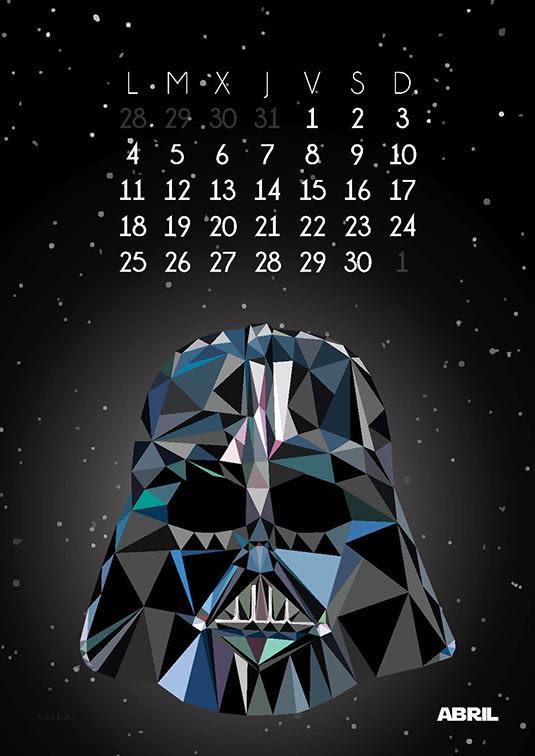 Calendario Star Wars 2016 5