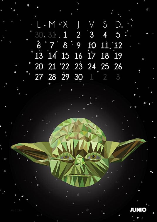 Calendario Star Wars 2016 7