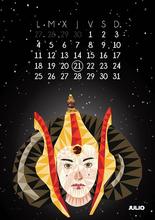 Calendario Star Wars 2016 8