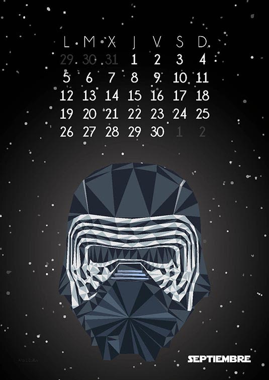 Calendario Star Wars 2016 10