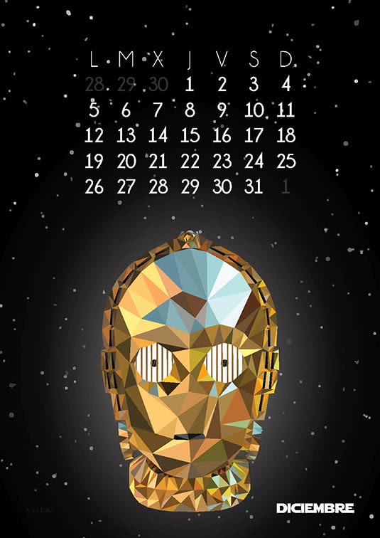 Calendario Star Wars 2016 13