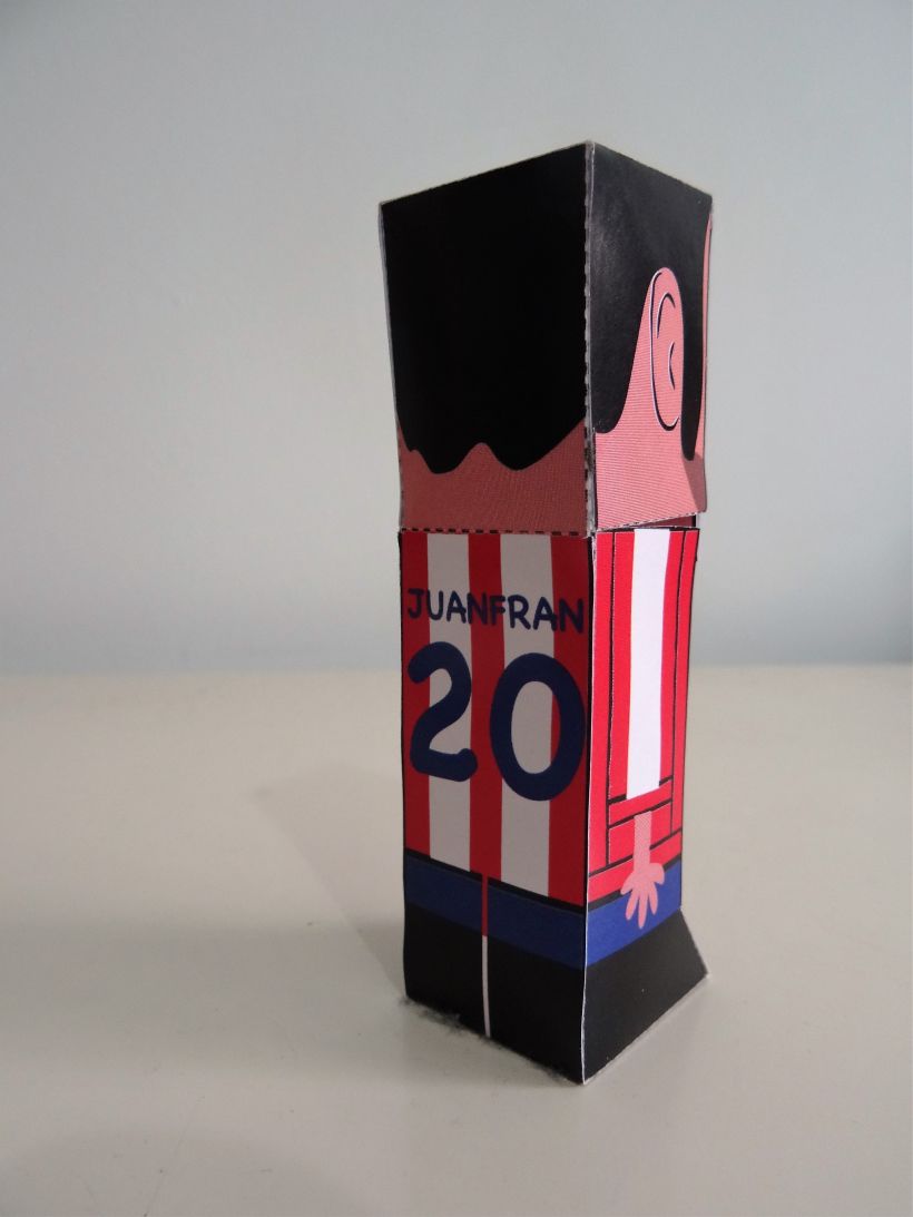 "La Liga" paper toys 25