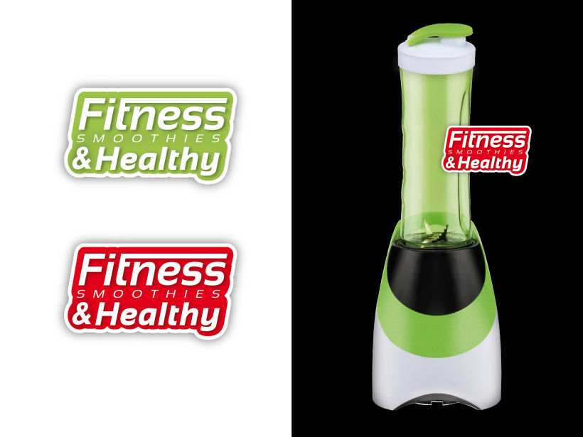 "Fitness&Healthy"  producto deportivo -1