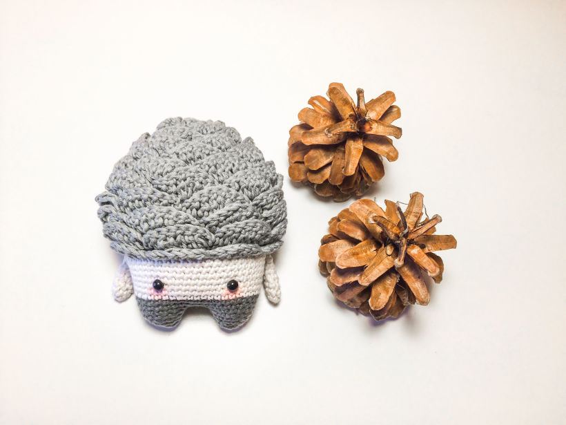 Nuevo Trío de muñecos crochet amigurumi "Winter Series" 1