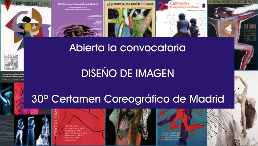 Convocatoria para crear la imagen del 30º Certamen Coreográfico de Madrid 2